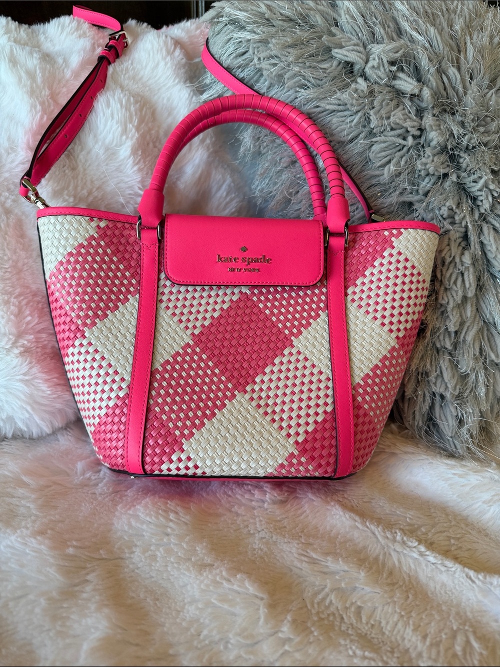 kate spade Cruise Gingham med tote